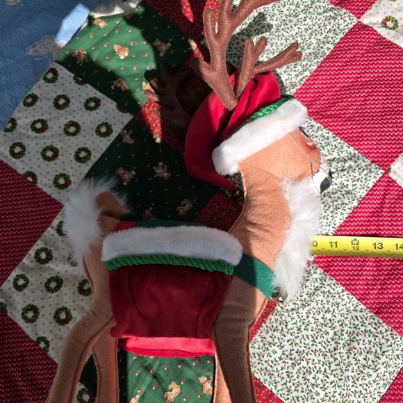 18" Tall Annalee Posable Christmas Reindeer Santa‎ Hat Pockets Figure 2006 - Picture 10 of 10